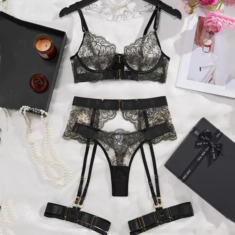 Conjunto Ropa Interior Sexy Mujer