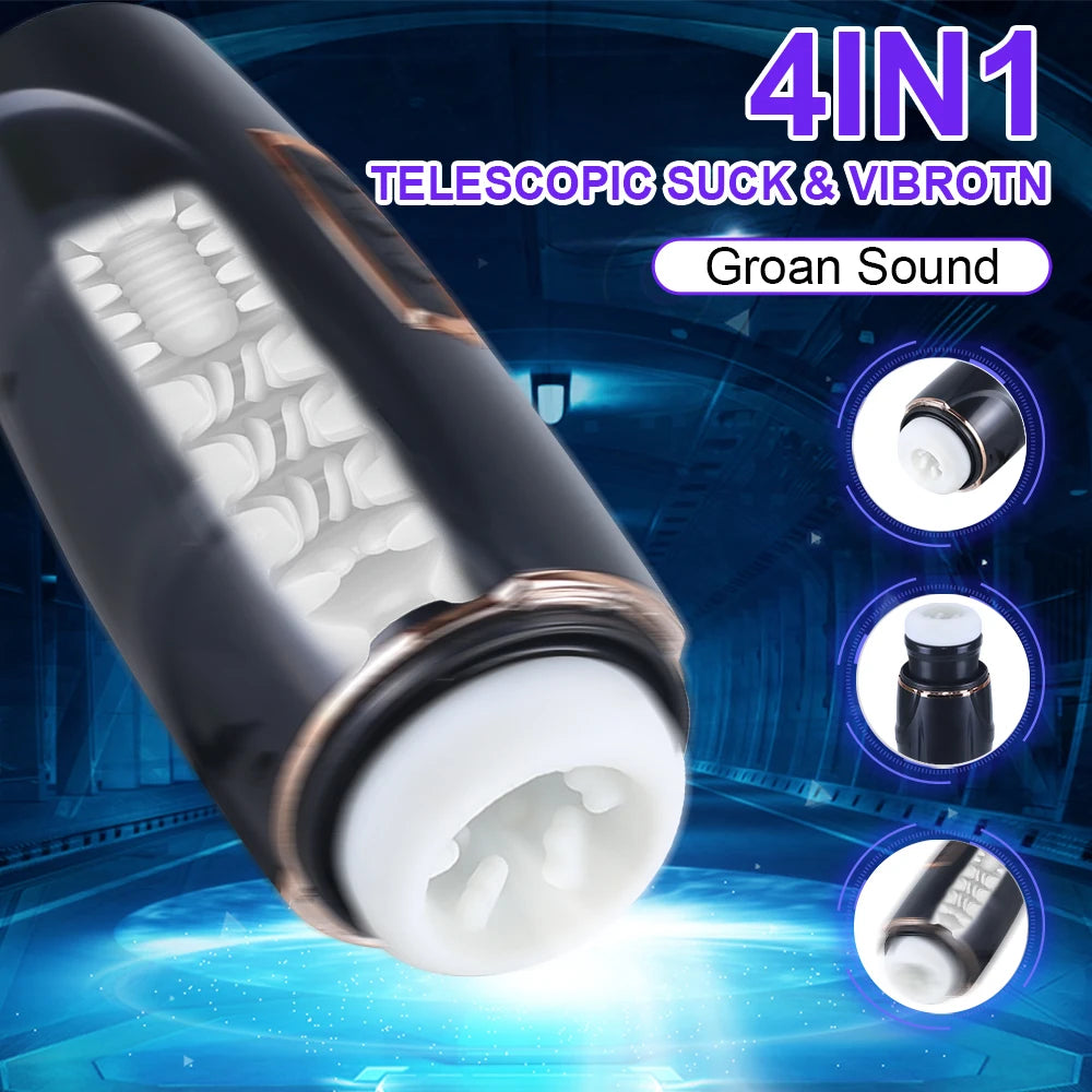 Masturbador De Succión Automática Para Hombres