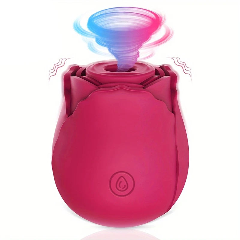 Vibrador De Rosa