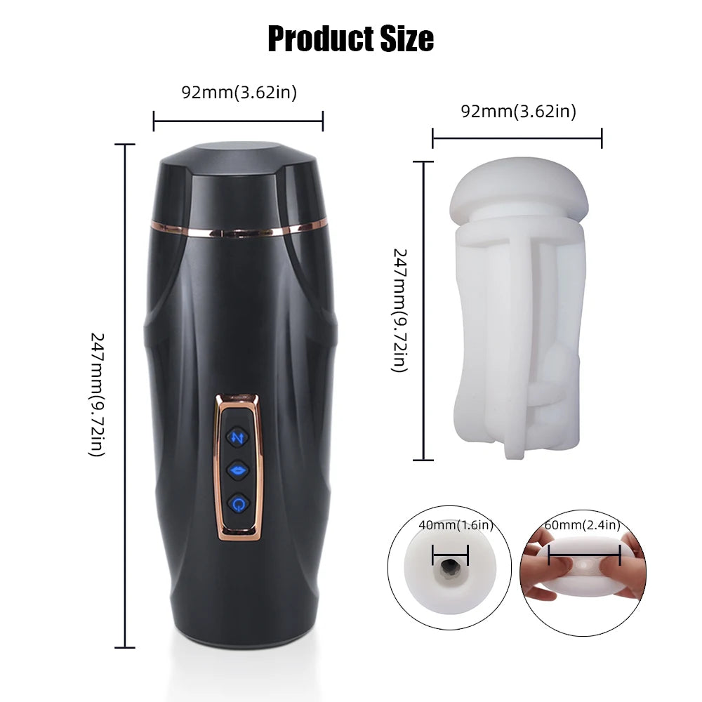 Masturbador De Succión Automática Para Hombres