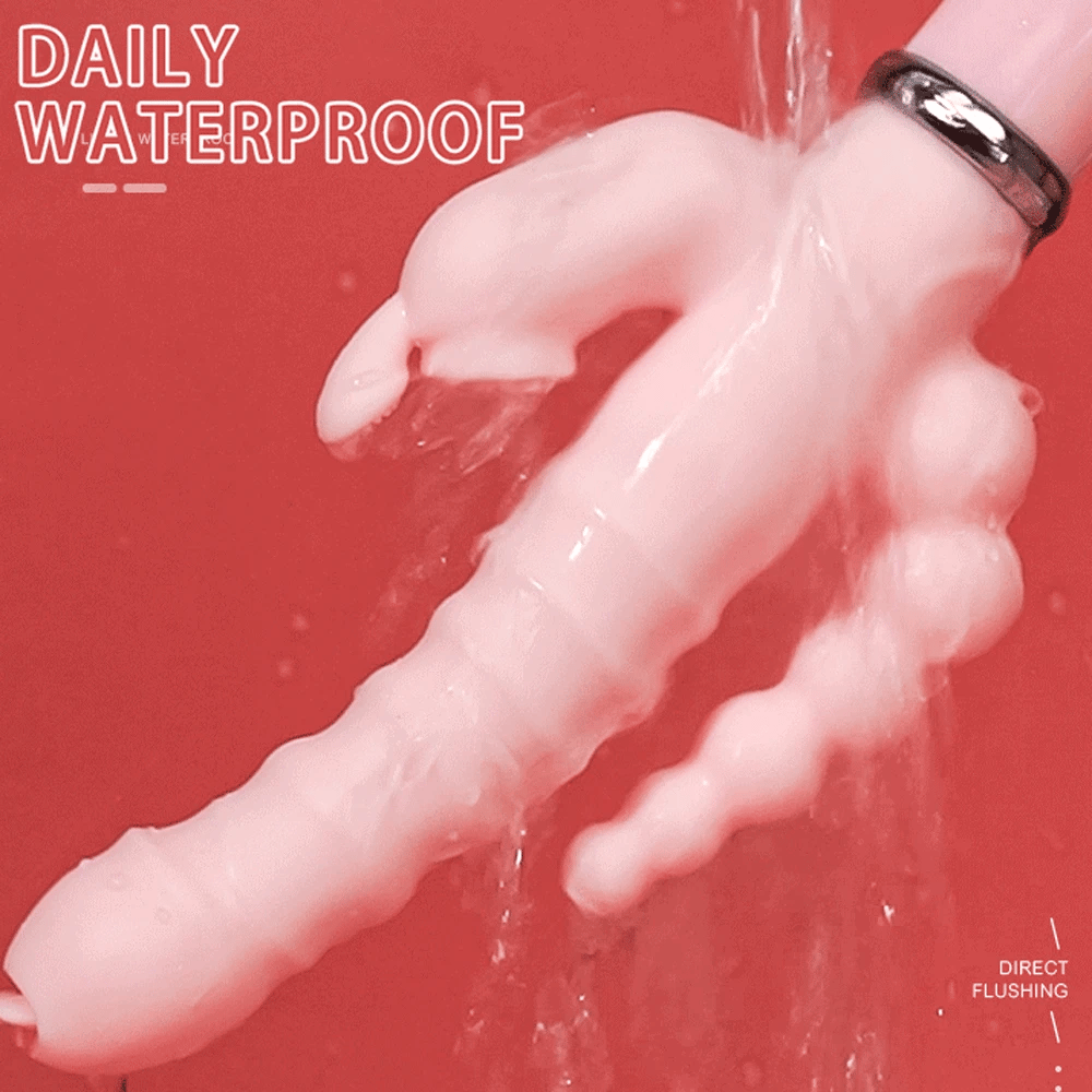 Consolador Vibrador Y Estimulador De Clítoris, Punto G Y Anal