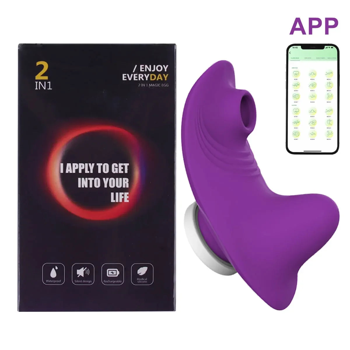 Vibrador de Braga con APP