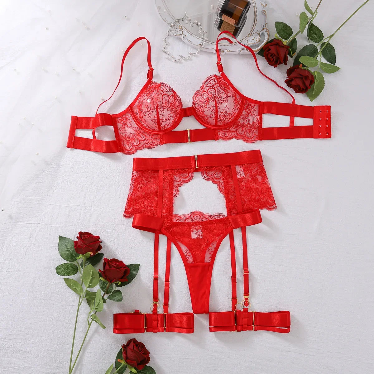 Conjunto Ropa Interior Sexy Mujer