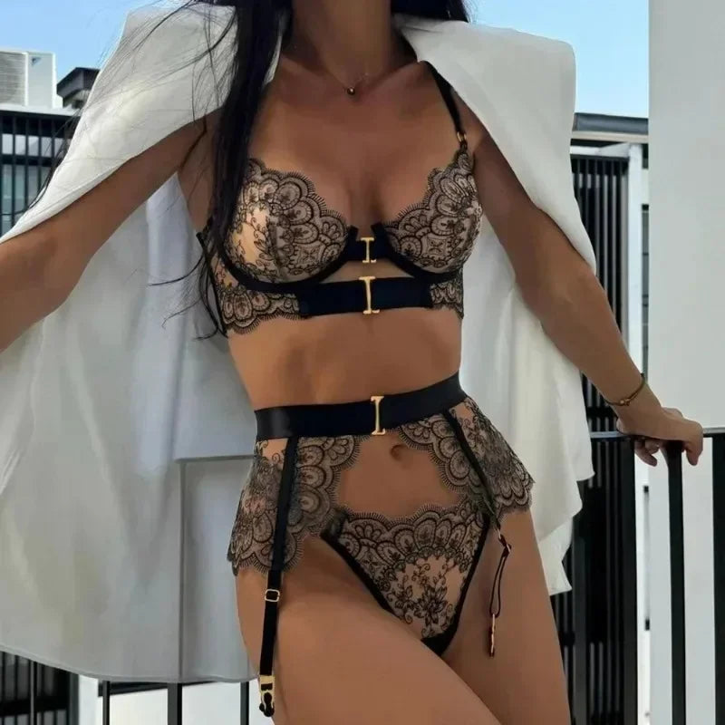 Conjunto Ropa Interior Sexy Mujer