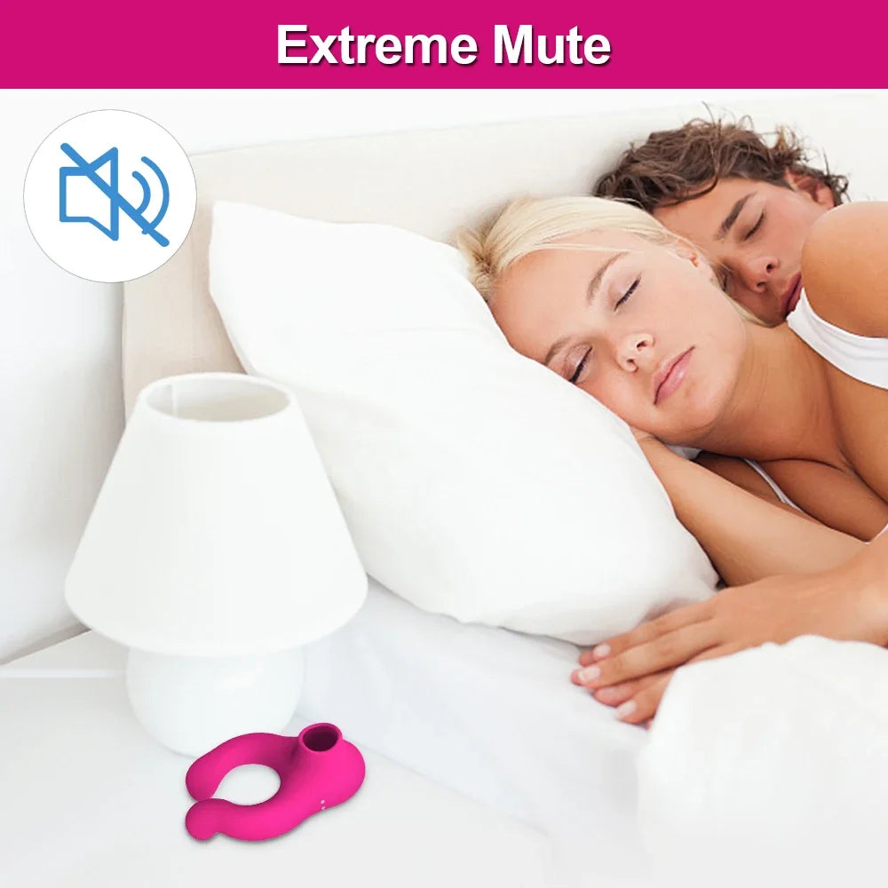 Anillo Vibrador Y Succionador Clítoris