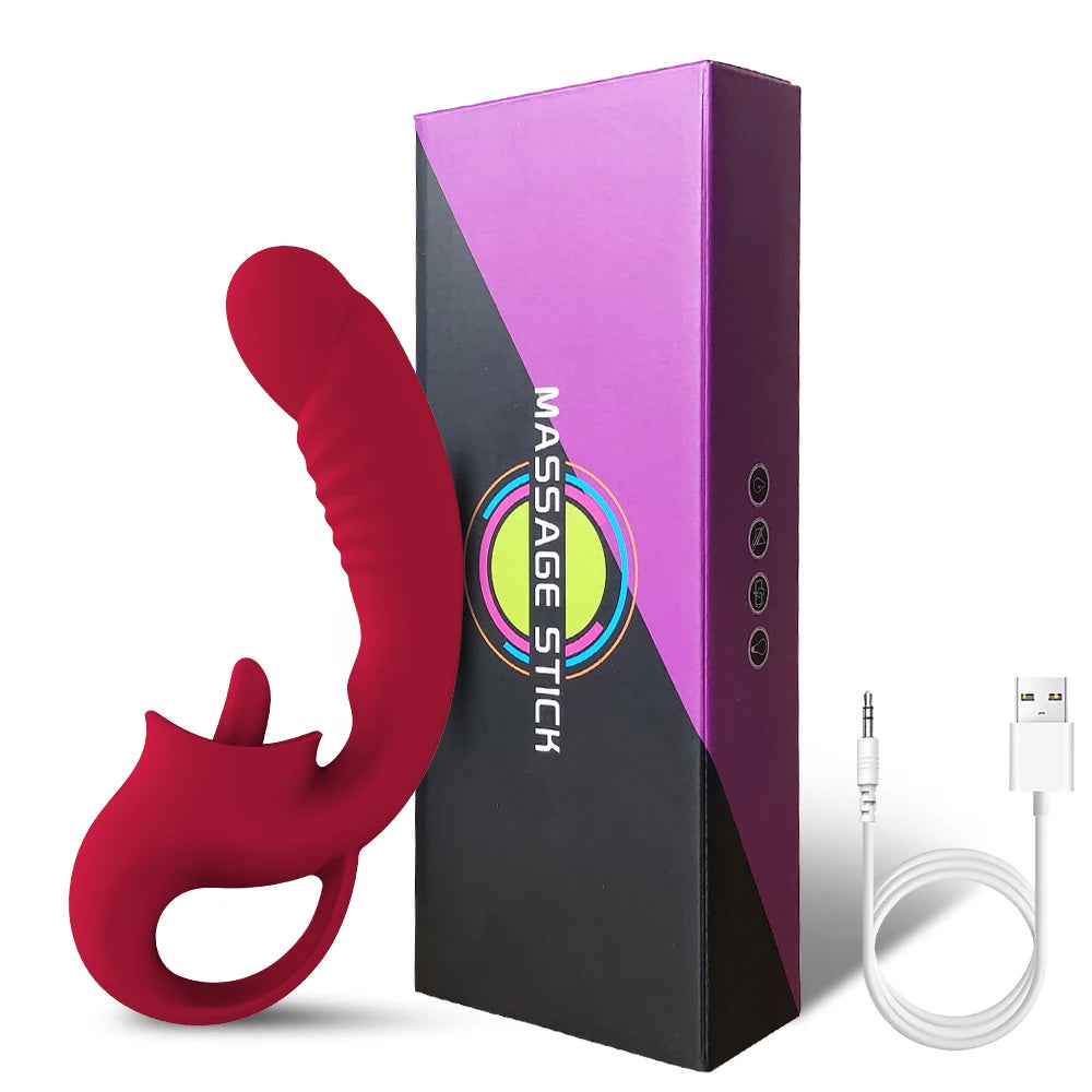 Consolador Con Lengua