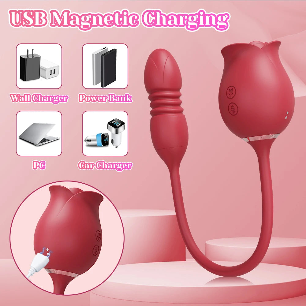 Estimulador Punto G Vibrador y Huevo