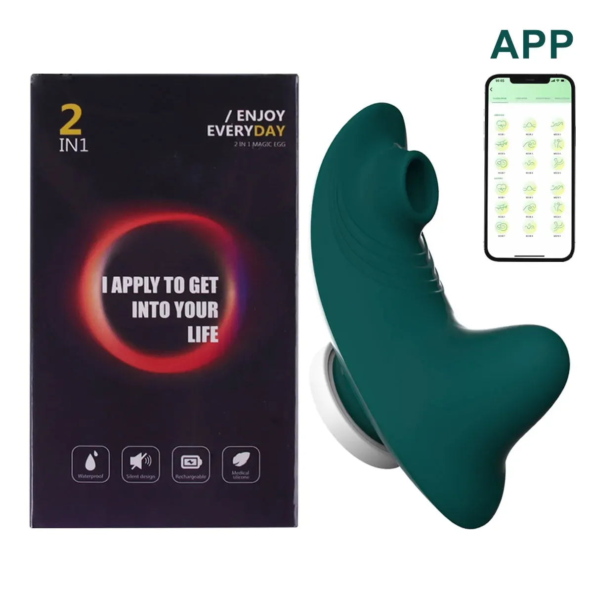 Vibrador de Braga con APP