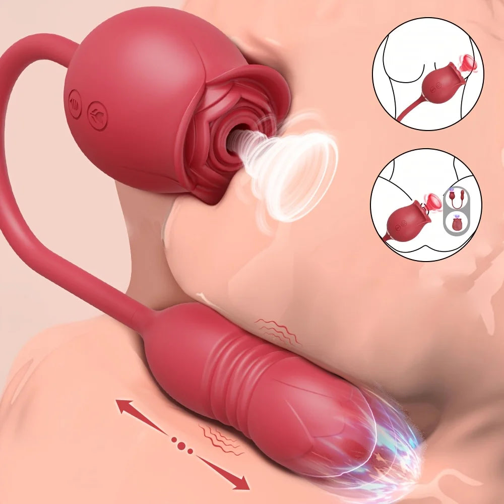 Estimulador Punto G Vibrador y Huevo